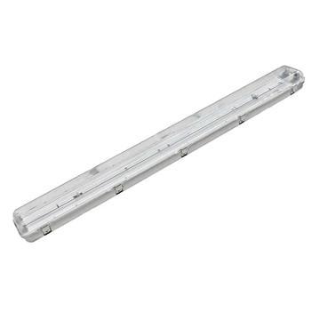 COMMEL Por- és páramentes armatúra, EVG előtéttel, 230V 2x18W IP65, fém békazárral (344-303)