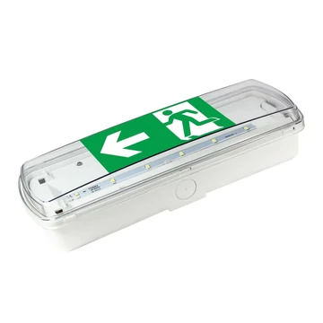 COMMEL Vészvilágító lámpatest LED, 2.5 W, 170lm, 6500K, IP65, áll./készenl. 3h (346-205)