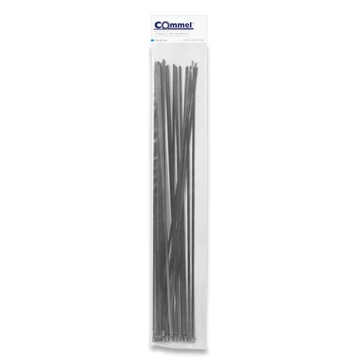 COMMEL Kábelkötegelő, acél 4,6 x 500 mm, 25 db/cs (365-182)