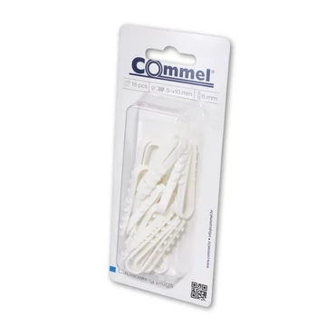 COMMEL Kábelrögzítő tipli, 5-10mm - 15db/csomag (365-312)