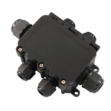 COMMEL Tömszelencés kötődoboz IP68, 6x0,5-2,5mm2 (365-925)