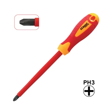 COMMEL VDE Philips (csillag) csavarhúzó, PH3 8x150mm, szigetelt, 1000V (370-214)