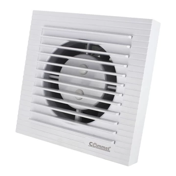 COMMEL Elszívó ventilátor, 100mm, 12W, 130m3/h, grav. zsaluval (420-101)