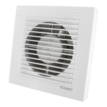 COMMEL Elszívó ventilátor, 120mm, 16W, 240m3/h, grav. zsaluval (420-111)