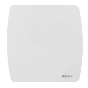 COMMEL Elszívó ventilátor, golyóscsapágyas, 150mm, 18W, 240m3/h, időzítős, fehér (420-222)