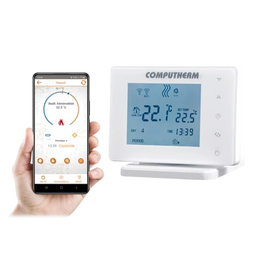 COMPUTHERM E800RF (TX) vezeték nélküli Wi-Fi termosztát (vevőegység nélkül) (E800RF (TX))