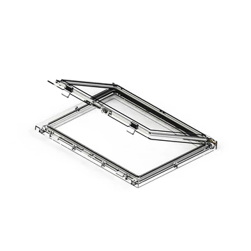 CSATÁRI PLAST Mérőkezelő ablak, 130x230mm, lakatolható, IP65 (CSP 99000021)