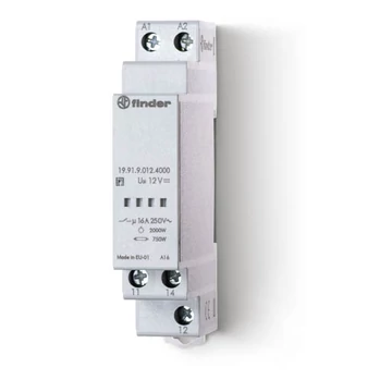 FINDER Kimeneti modul alkonykapcs-hoz, 1191-hez, 12VDC , 1v, 16A, IP20 (199190124000) (19.91.9.012.4000)