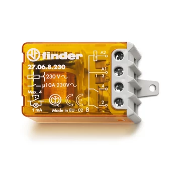 FINDER Léptető (impulzus) relé, csavarozható, 230VAC/10A, 3 váltó (270682300000) (27.06.8.230.0000)