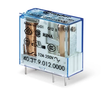 FINDER Miniatűr printrelé, 1 váltóérintkező, 10A (403190120000) (40.31.9.012.0000)