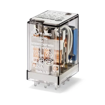 FINDER Miniatűr ipari relé, 3 váltóé., 10A (551390240000) (55.13.9.024.0000)