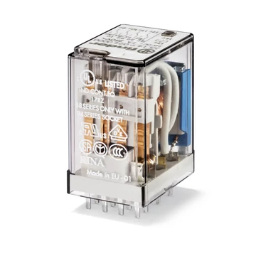FINDER Miniatűr ipari relé, 4 váltóé., 7A (551490240000) (55.14.9.024.0000)