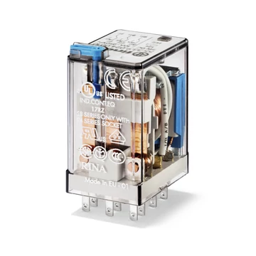 FINDER Miniatűr ipari relé, 3 váltóé., 10A (553390240010) (55.33.9.024.0010)