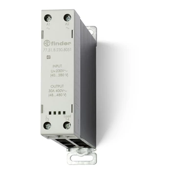FINDER Sorbaépíthető SSR relé, 230V AC, 30A (773182308051) (77.31.8.230.8051)