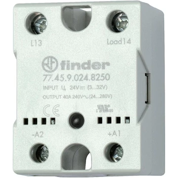 FINDER SSR Relé, 40A (774590248250) (77.45.9.024.8250)