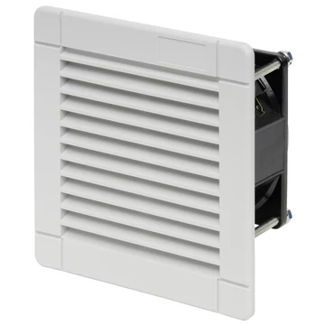 FINDER Ventilátor beép. szűrővel kapcsolószekrényhez, 24VDC, 24m3/h, 4W, 114mm (7F5090241020) (7F.50.9.024.1020)