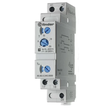 FINDER Csillag-háromszög indító relé, Y-D 12-240VAC/DC (808202400000) (80.82.0.240.0000)