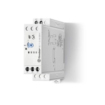 FINDER Időrelé, megh. késlelt 24-240V/AC/DC, 0,1s-20h, moduláris (831102400000) (83.11.0.240.0000)