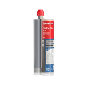 FISCHER FIS EM Plus 390 S Injektáló ragasztó, 390ml (Epoxy ragasztó) (567987)