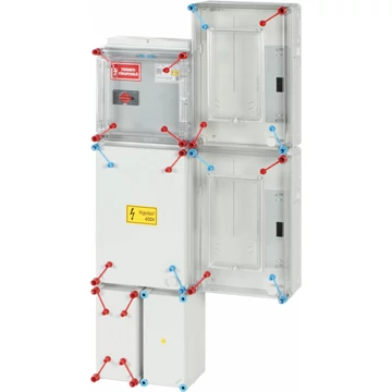 HENSEL HCS421-CS1 Csoportos mérőhely (1091355)
