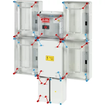 HENSEL HCS441-CS1 Csoportos mérőhely (1091364)