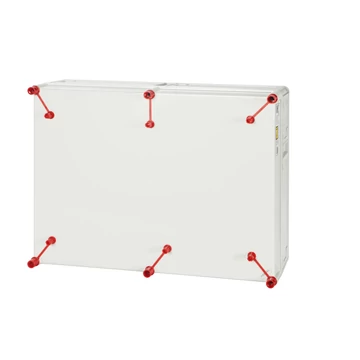 HENSEL Mi 0601-CS Üres szekrény modul, teli fedéllel, 600x450x170mm (1092003)