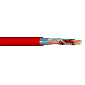 JB-Y(St)Y 2x 2x 0,8 (300 V) Tűzjelző kábel tömör Cu-vezető, árnyékolt (KB100164500)