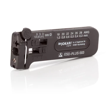 JOKARI ESD-Plus 003 Mikro-Precíziós kábelcsupaszító, 0,3-1mm (J40029)