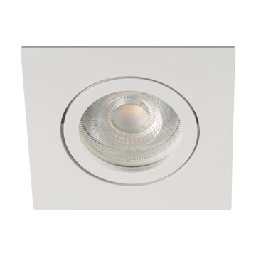 KANLUX DALLA DTL-W Dekorációs keret, 82x82mm, 12 AC; 12 DC; 220-240 AC, max 10W, Gx5,3/GU10, fehér (22435)