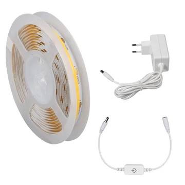 KANLUX COB SET 3m DIM-WW LED szalag készlet, 0,5m = 4W, 3000K, 0,5m = 360lm (LED szalag + tápegység + kapcsoló) (26326)
