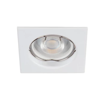 KANLUX ALOR DSL-W Dekorációs keret, Gx5,3/GU10, 76x76x34mm, IP20, matt fehér (26726)