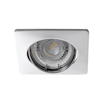 KANLUX NESTA DTL-C Dekorációs keret, Gx5,3/GU10, 82x82x26mm, IP20, króm (26751)