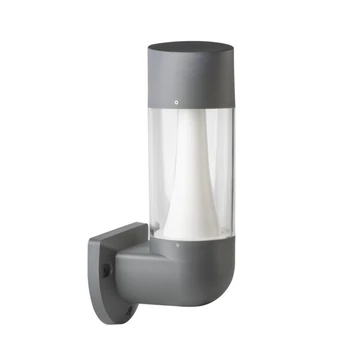 KANLUX INVO TR EL-53-O-GR Kültéri fali lámpatest cserélhető fényforrással, GU10, 3 x max 3.5W, 430x160x160mm, grafit (29174)