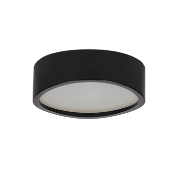KANLUX JASMIN 270-B Mennyezeti lámpa, E27, fa kerettel, max 20W, Ø275x77mm, IP20, fekete (29207)