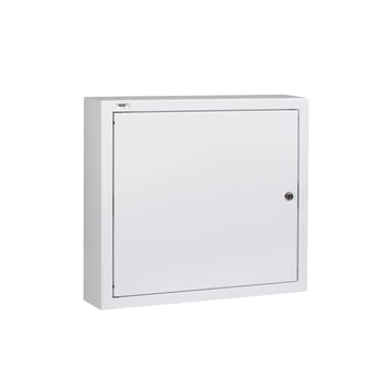 KANLUX KP-DB-I-MS-218 Falon kívüli fém elosztószekrény, 2x18P, 448x115x485mm, fehér (29323)