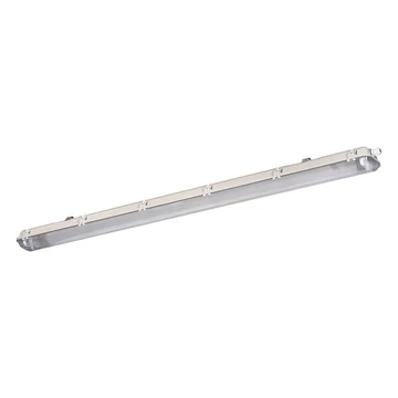 KANLUX DICHT 4LED PI 236/PS Por- és páramentes lámpatest, T8, Miledo, 2 x max 36W, G13, IP65, 1270x95x60mm, szürke (31323)