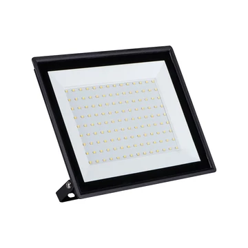 KANLUX GRUN NV LED-100-B LED-es reflektor, Miledo, 100W, 4000K, 9500lm, 225x257x29mm, IP65, fekete (31394)