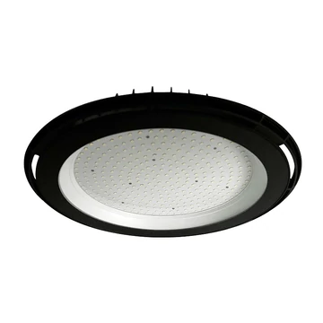 KANLUX HB UFO LED 200W-NW Csarnokvilágító LED lámpatest, Miledo, 200W, 4000K, 20000lm, Ø330x41mm, IP65, fekete (31407)