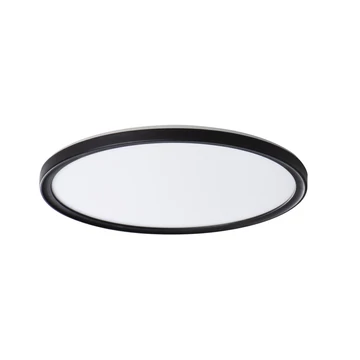 KANLUX AZPO LED 18,5W-NW-O-B Mennyezeti LED lámpa, Miledo, CCT, 18.5W, 4000K, 1800lm, Ø290x29mm, IP54, fekete (31503)