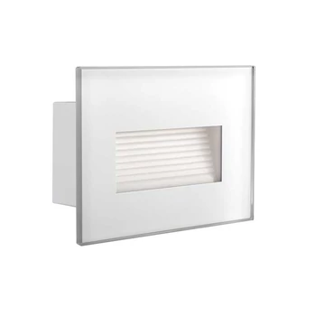 KANLUX GLASI LED 3W P WW-W Beépíthető lámpatest, max 3W, 3000K, 130lm, 42x80x105mm, IP44, fehér (33690)