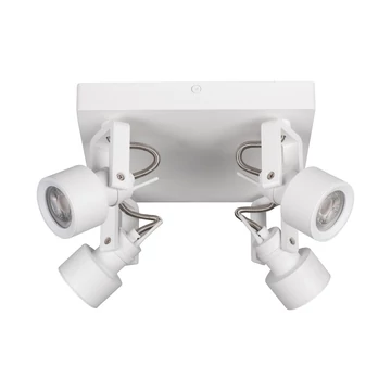 KANLUX SONDA II EL-4O W Fali-mennyezeti lámpatest, GU10, 4 x max 10W, PAR16, 220x220x150mm, fehér (34929)