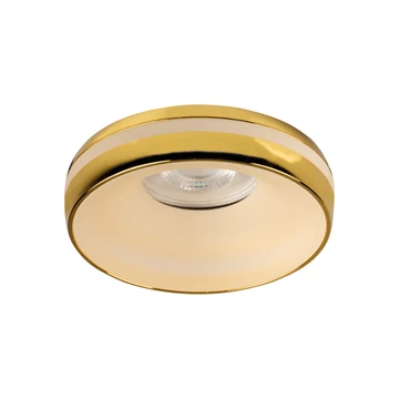KANLUX ELICEO DSO YG Dekorációs keret, Gx5,3/GU10, max 10W, Ø96x42mm, IP20, arany (35295)