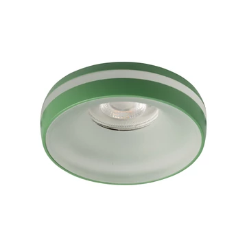 KANLUX ELICEO DSO GR Dekorációs keret, Gx5,3/GU10, max 10W, Ø96x42mm, IP20, zöld (35296)