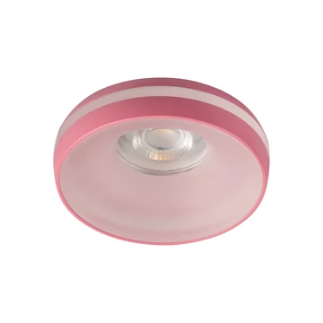 KANLUX ELICEO DSO PK Dekorációs keret, Gx5,3/GU10, max 10W, Ø96x42mm, IP20, rózsaszín (35297)