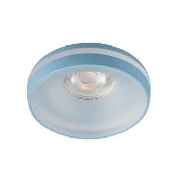 KANLUX ELICEO DSO BL Dekorációs keret, Gx5,3/GU10, max 10W, Ø96x42mm, IP20, kék (35298)