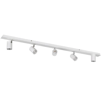 KANLUX EVALO EL-5I W-SR Fali-mennyezeti lámpatest, GU10, 5 x max 10W, PAR16, 1230x80x120mm, fehér (35688)