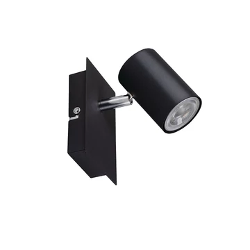 KANLUX EVALO EL-1I B-SR Fali-mennyezeti lámpatest, GU10, max 10W, PAR16, 120x80x120mm, fekete (35691)