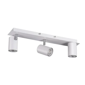 KANLUX EVALO EL-3I W-SR Fali-mennyezeti lámpatest, GU10, 3 x max 10W, PAR16, 450x80x120mm, fehér (35694)