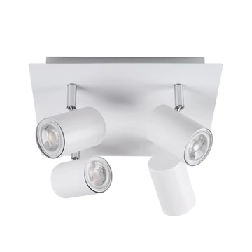 KANLUX EVALO EL-4O W-SR Fali-mennyezeti lámpatest, GU10, 4 x max 10W, PAR16, 265x265x120mm, fehér (35696)