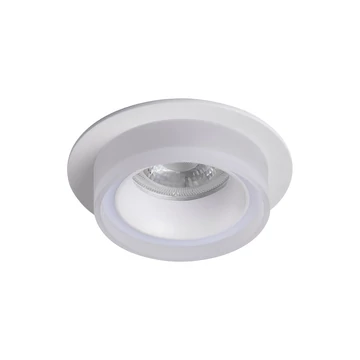 KANLUX LONVI DSO W/W Dekorációs keret, Gx5,3/GU10, max 10W, Ø92x43mm, IP20, fehér (35741)